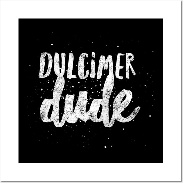 Dulcimer Dude Wall Art by coloringiship